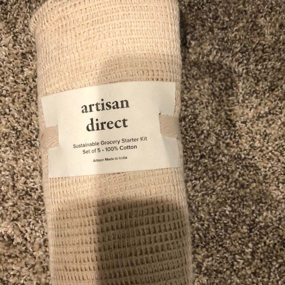 Artisan Direct grocery starter kit set of 5
